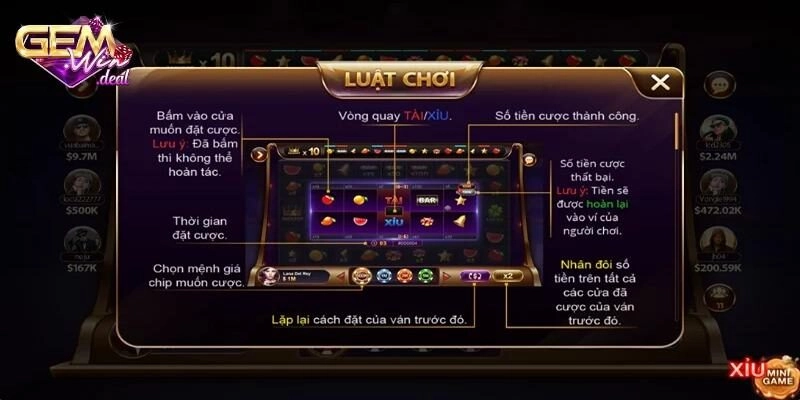 Hướng dẫn tham gia 777 xèng Gemwin