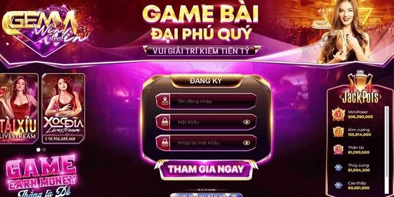 Các tựa game hấp dẫn nhất tại Gemwin