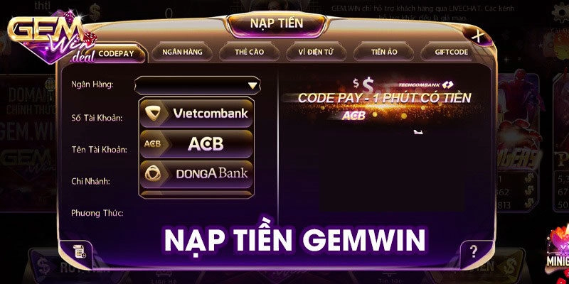 Nạp tiền/Rút tiền cho người mới